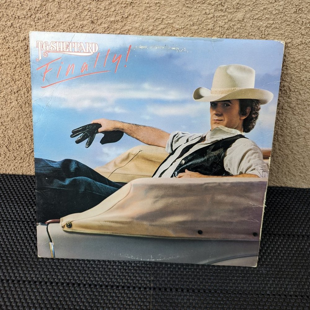 Original Vinyle Record T.G. Sheppard Finally!